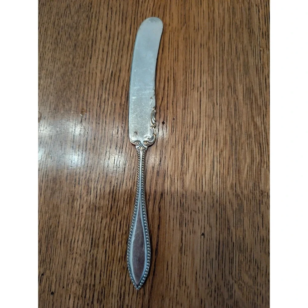 Rogers & Bro Vesta Silver Plate Flat Butter Utensil